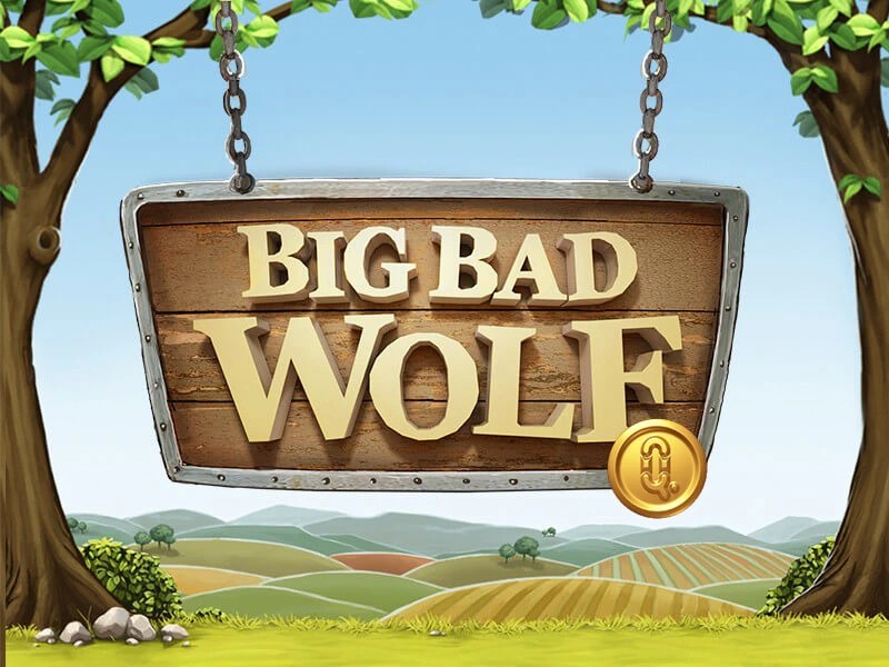 Big Bad Wolf Live slot logo by Playtech at ESC Casino