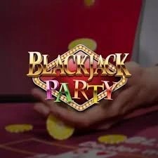 Blackjack Party logo – Live Dealer by Evolution at ESC Casino