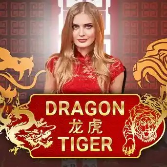 Dragon Tiger logo by Evolution at ESC Casino