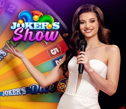 Joker’s Show online game logo by Skywind Group on esc-online.casino
